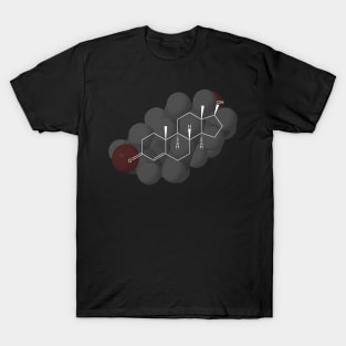 Testosterone Molecule Chemistry T-Shirt